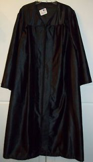 Herff Jones Black Graduation Gown Robe 55 to 56