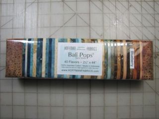 HOFFMAN BALI POP BLUEBERRY 2 1/2 STRIPS