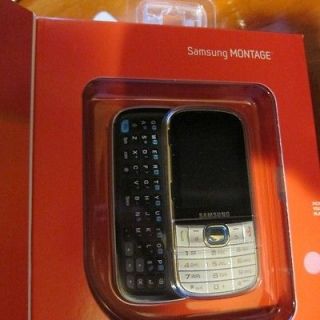   Samsung SPH M390 Montage Virgin Mobile Slider CELL PHONE NO CONTRACT