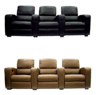 HOME THEATER SEATING RECLINER CHAIR MOVIE SEATS LEATHER LOUNGING SOFA