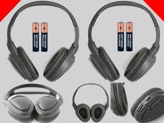 Wireless Kia DVD Headphones : New Headsets (Fits: Kia Sedona)