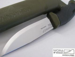   Sweden Morakniv Companion Survival Hunter Olive Carbon Steel Bld Knife