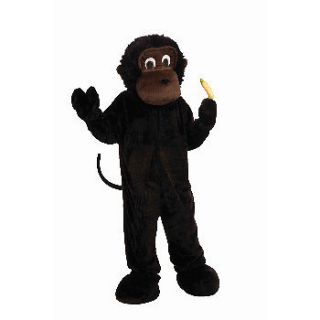 NEW Mens Humorous Costume Gorilla Plush Mascot Parade Costume 