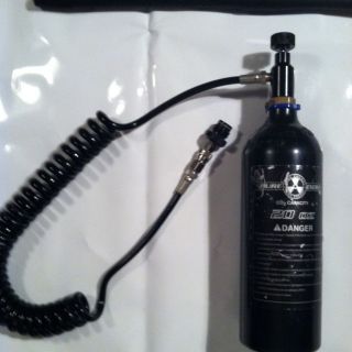   Duty Remote Coil With A 20oz CO2 Paintball Tank Anti siphon In Hydro