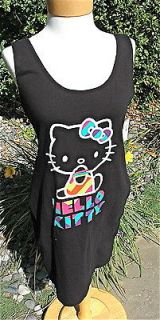 Hello Kitty Juniors Black Dress Sz S $34.50 NWT
