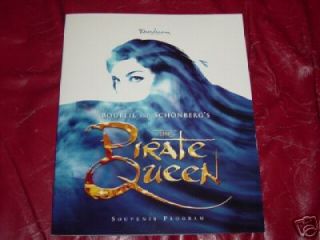 Pirate Queen Broadway souvenir program