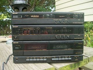 sharp stereo in Home Audio Stereos, Components