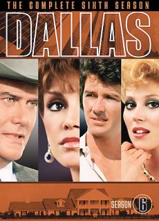 Dallas   Season 6 New  (DVD, 2007, 5 Disc Set, Dual Side)