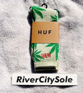 Huf SF X Hight Times Plant life Pot Leaf Socks 420 Supreme Sold Out 