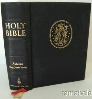Holy Bible Authorized King James Version Rembrandt Maps Aids Index 