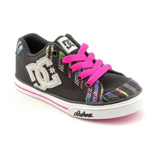DC Chelsea Charm TX Youth Kids Girls Size 11 Black Textile Skate Shoes
