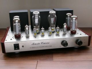 Music Curve 2020 EL34 x 4 Valve Tube Integrated Amplifier 110v
