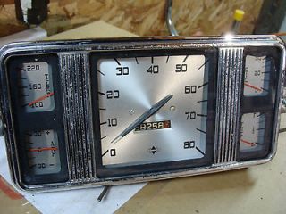 1937  1948 International Pickup Truck Instrument Cluster Speedometer