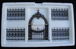 victorian iron gate