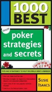  Poker Strategies and Secrets by Susie Isaacs 2006, Paperback