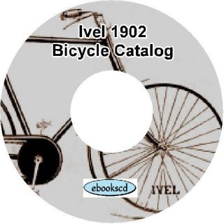IVEL 1902 vintage bicycle, tricycle & motorcycle motor cycle catalog 