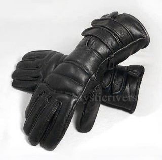   Motorcycle Insulated Gloves (2XL) Winter Gauntlet + Nylon Cover