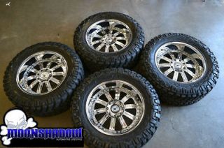 GM HUMMER H2 ASANTI AF 134 22 WHEELS WITH NITTO TRAIL GRAPPLER TIRES 
