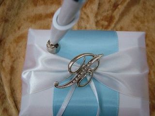   Monogrammed White Monogram Wedding Pen & Holder Guest Part Occasion