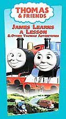 Thomas the Tank Engine   James Learns a Lesson Other Stories VHS, 1992 
