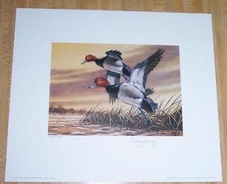 1987 Montana Duck Stamp Press Proof   Signed