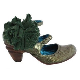 IRREGULAR CHOICE FANCY FOOTWORK in Green Womens Shoes