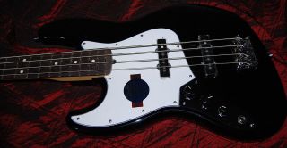 NEW Fender ® American Standard Jazz Bass Rose wood Neck black LEFT 