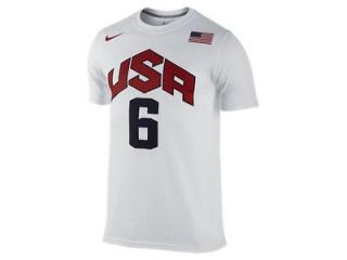 Nike Lebron RARE 2012 Dream Team Olympic London USA jersey shirt L 
