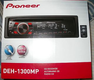 PIONEER CAR STEREO INDASH CD//WMA/AM/FM RECEIVER WITH FRONT AUX 