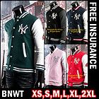 BNWT NY Baseball College Varsity Letterman Jacket Jackets Green US 
