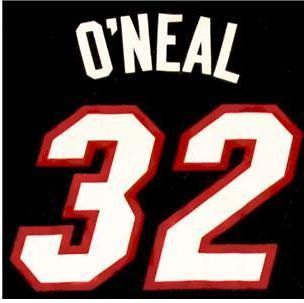 Shaq ONeal Shaquille Miami HEAT Reebok Official NBA Jersey ADULT XL