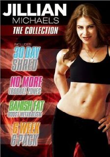 Jillian Michaels: The Collection Box  4 Disc Set Includes 30 Day 