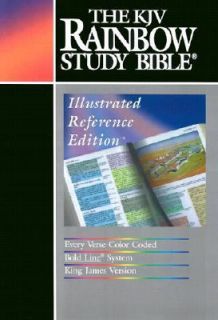 The Rainbow Study Bible King James Version Illustrated Reference 