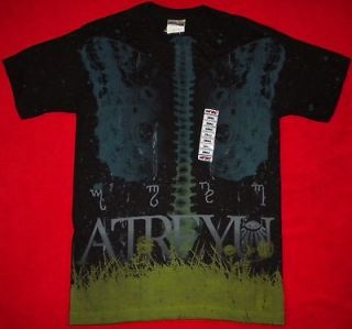 Atreyu Full Design Skeleton Butterfly Shirt Size Small NEW Avenged 