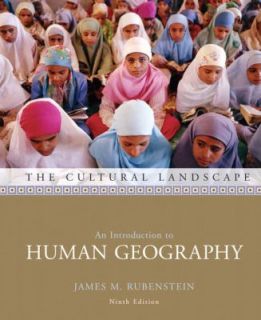   to Human Geography by James M. Rubenstein 2007, Hardcover