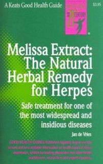   The Natural Remedy for Herpes by Jan De Vries 1998, Paperback