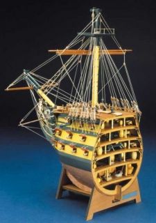 Mantua Panart HMS Victory Bow Section (746) Wooden Ship Kit 1:78 Scale