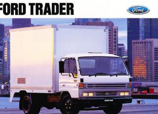 1997 Ford Trader Truck Van Australia Sales Brochure