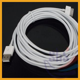   Long USB Data Sync Charge Cable for iPod Touch iPhone 4 4G 4S 3GS