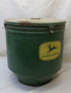 John Deere Corn Planter Box Vintage Metal Farm Primitive Decor b 