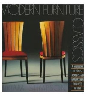 Modern Furniture Classics Miriam Stimpson DANISH MODERN ATOMIC RANCH 