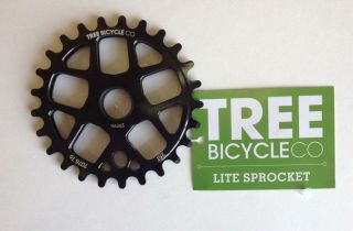 TREE Lite 25T Chain Wheel Sprocket Ring Bolt Drive BMX Race Bike Light 