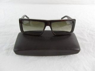 John Varvatos Mens V743 Amber Tortoise Sunglasses Retail $310