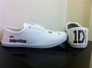 One Direction custom Printed shoes