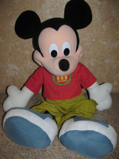 25 JUMBO Mickey Mouse Playhouse Plush Fisher PRice 2000 Stuffed 