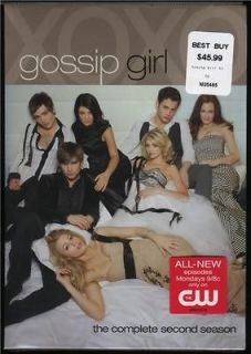 GOSSIP GIRL   SEASON 2   BRAND NEW DVD SET   BEST BUY STICKER $45.99