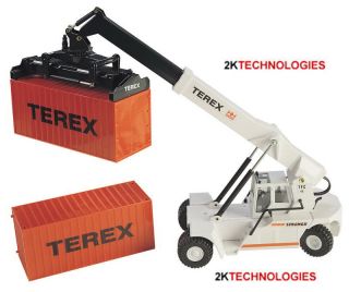 JOAL 151 Terex Superstacker Container Crane Truck White 1/50 Scale New 