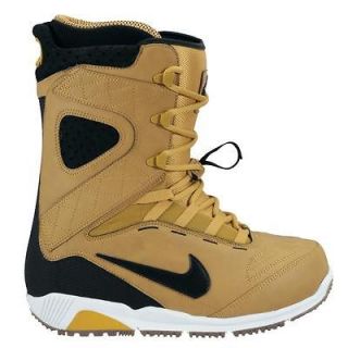 Nike Zoom Kaiju Snowboard Boots 2013 Dark Gold Leaf Black White QS 