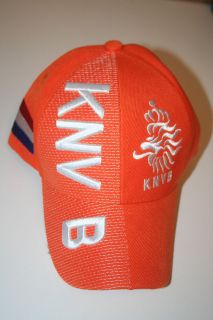   KNVB FIFA WORLD CUP ORANGE HAT CAP HOLLAND EURO SOCCER FOOTBALL NEW