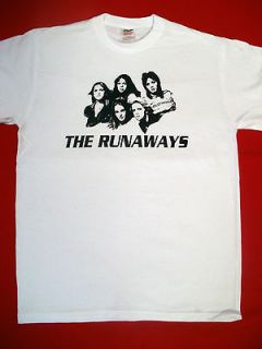   Runaways glam U.S. punk rock t shirt sizes S   XL+ Joan Jett Lita Ford